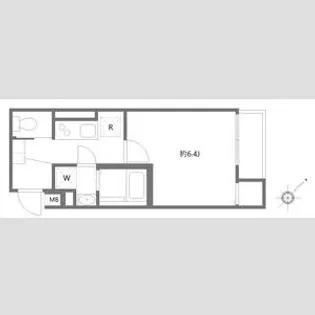 向島テラス【1階】の間取り