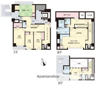 東京都杉並区阿佐谷南1丁目【マンション】の間取り
