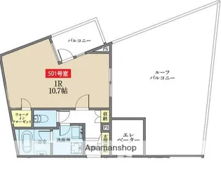 アズ大井町レジデンス【5階】の間取り