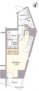 東京都渋谷区笹塚2丁目【マンション】の間取り