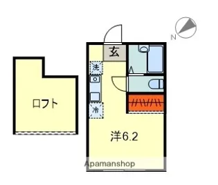 レジデンス白楽.【1階】の間取り
