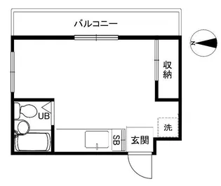 サンライズコーポ【3階】の間取り