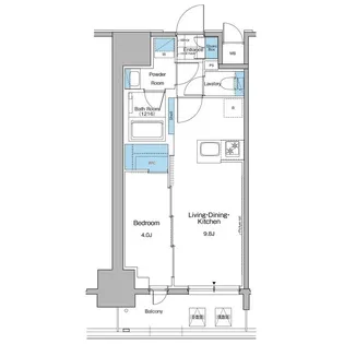 ルフォンプログレ秋葉原マークス【8階】の間取り