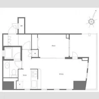 エムジー目黒駅前【4階】の間取り