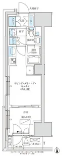 パークアクシス品川天王洲アイル【4階】の間取り
