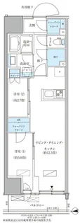 パークアクシス品川天王洲アイル【10階】の間取り