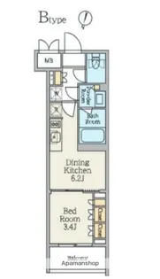 東京都大田区池上6丁目【マンション】の間取り