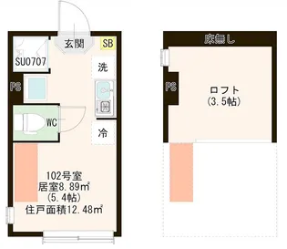 東京都板橋区宮本町【アパート】の間取り