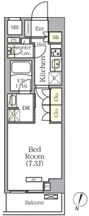 ARKMARK世田谷砧【6階】の間取り