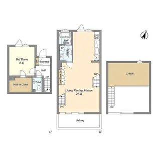 Hygge【2階】の間取り
