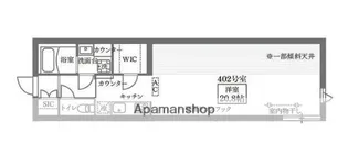 COCOCUBE GRANDE学芸大学【4階】の間取り