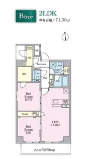 DAIWAGRACEMAISON FUTAKOTAMAGAWA【3階】の間取り