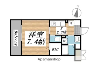 クリオ ラモード学芸大学Ⅱ【1階】の間取り