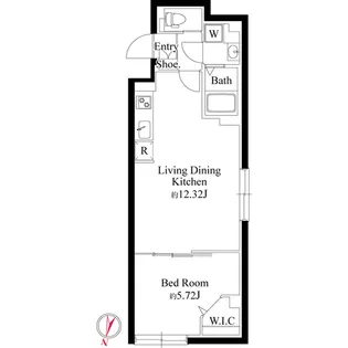グランパセオ大岡山【1階】の間取り