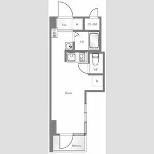 セザール第二蒲田【9階】の間取り