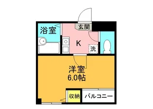 第45シンエイビル【3階】の間取り
