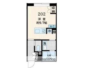 FULLEA恵比寿【2階】の間取り