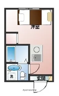 BELLE VILLE白金【3階】の間取り