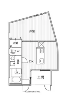 T’S CUORE BLISS自由が丘【1階】の間取り