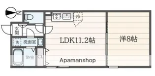 A LATO 西大井【3階】の間取り