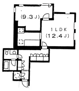 渋谷プロパティータワー【15階】の間取り