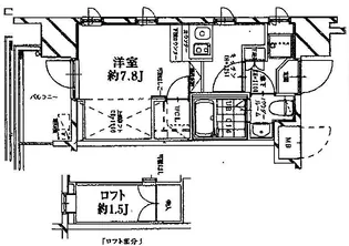 レジディア大森東【2階】の間取り