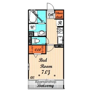 東京都武蔵野市八幡町1丁目【アパート】の間取り