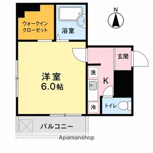 イルソーレ上荻【2階】の間取り