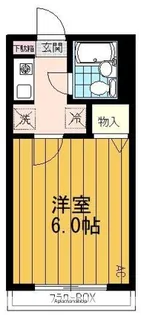 ヴィラ・フローラス【1階】の間取り