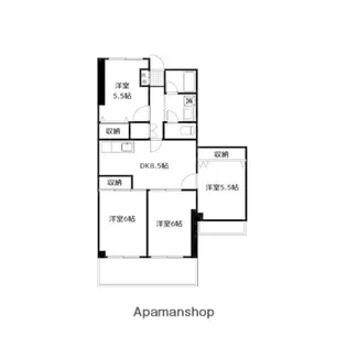 千歳サンライズ【3階】の間取り