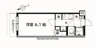ラ・フローラ武蔵野Ⅰ【3階】の間取り