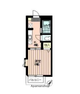 東京都杉並区久我山3丁目【アパート】の間取り