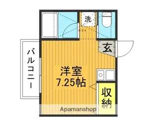 シャレー【2階】の間取り