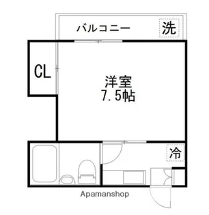 アイエムコーポ【3階】の間取り