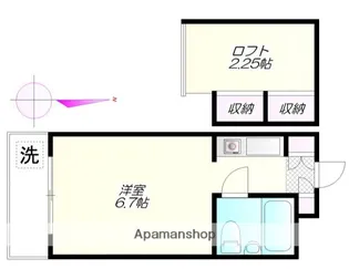 東京都杉並区下高井戸1丁目【マンション】の間取り