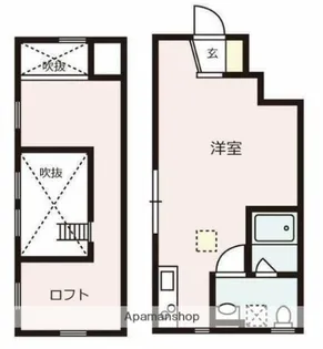 フォレスト久我山【103号室】の間取り