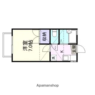 ステイハイツ【2階】の間取り