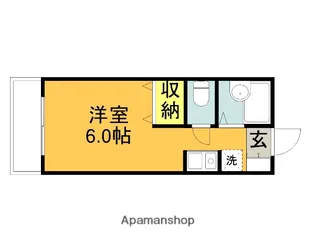 セントプラム【2階】の間取り