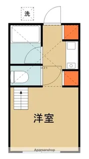 エクセランス小金井【1階】の間取り