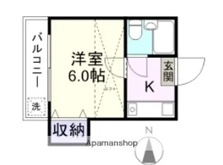 グリーングラス【2階】の間取り