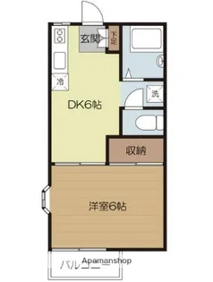グランデュール高井戸【1-D号室】の間取り