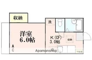 東京都練馬区東大泉1丁目【アパート】の間取り