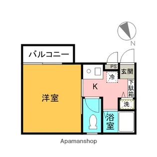 アイリス荻窪【1階】の間取り
