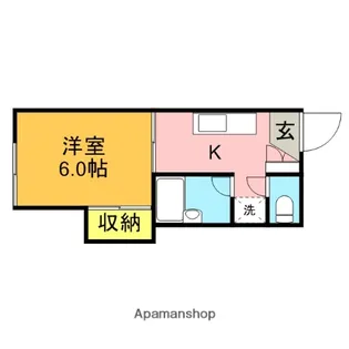 いちょうはいむ【1階】の間取り