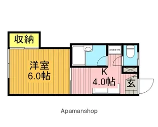 いちょうはいむ【1階】の間取り