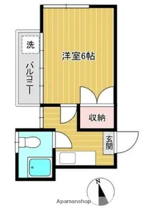 桃井ハイツ【2階】の間取り