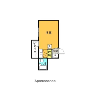 アメニティコウヤマ第6ガーデン【2階】の間取り