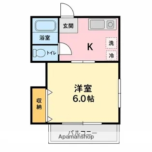 グリーンハイム【1階】の間取り