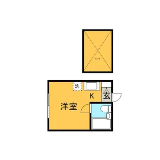 ムーンシャトルエイト【2階】の間取り