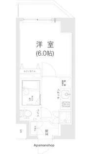 VERONA武蔵関LUSSO【8階】の間取り